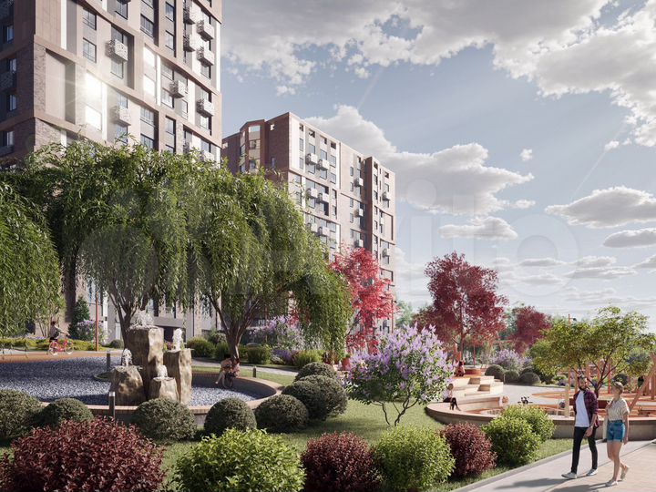 2-к. квартира, 55,1 м², 13/25 эт.