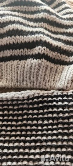 Комплект шапка+шарф на мальчика 4-6 лет весна