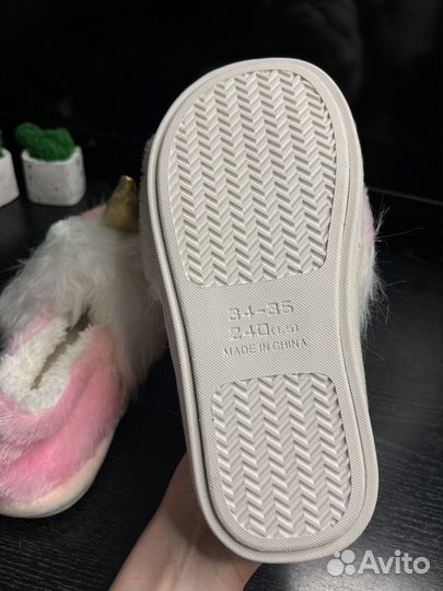 Тапочки детские 34-35 размер