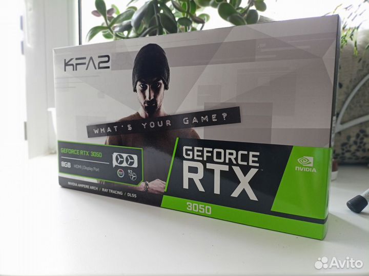 Видеокарта rtx 3050 KFA2 XBlack