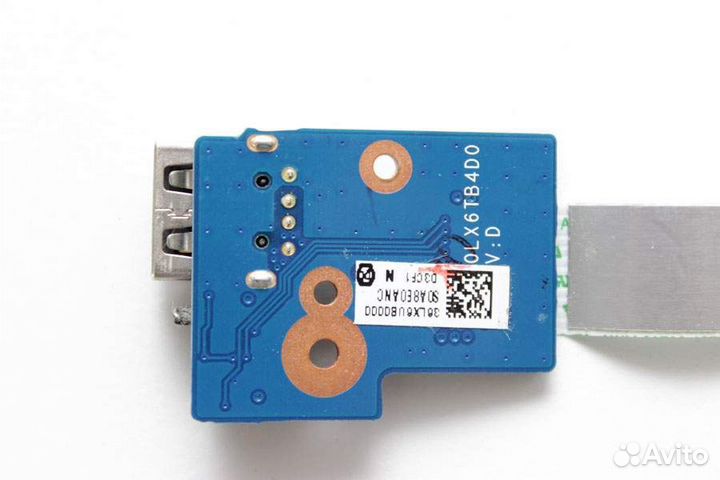 USB плата DA0LX6TB4D0 REV: D (1 USB + шлейф) HP Pa
