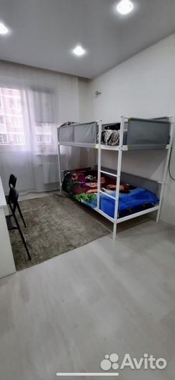 Двухярусная кровать IKEA металлическая бу