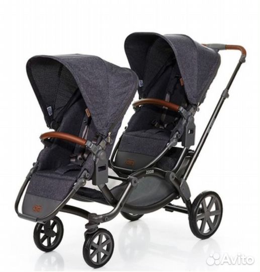 Коляска для двойни 2 в 1