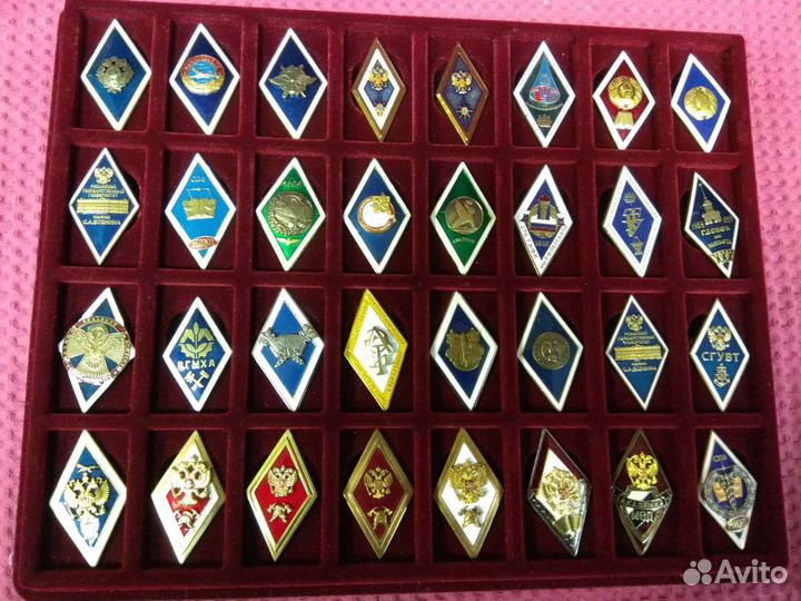 Знаки об окончании Учебных заведений ссср,России