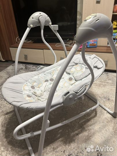 Детские электронные качели/шезлонг