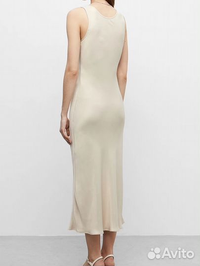 Платье комбинация i am studio белое и голубое S