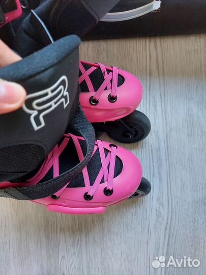 Ролики, Роликовые коньки FR skates FR J (pink)