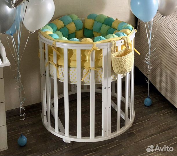 Бортики в детскую кроватку