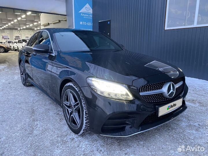 Mercedes-Benz C-класс 2.0 AT, 2020, 75 000 км