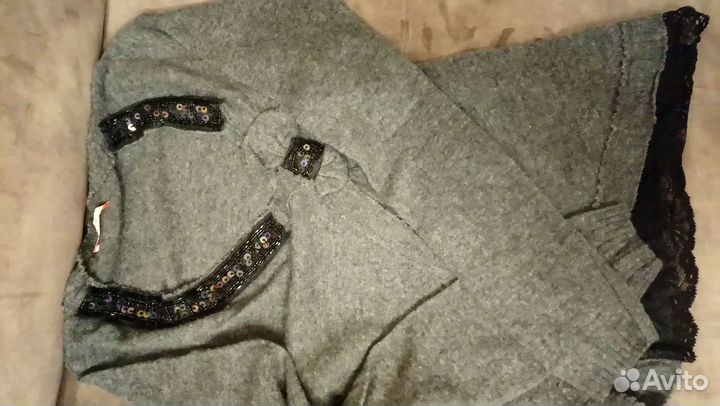 Джемпер нарядный р. M Италия