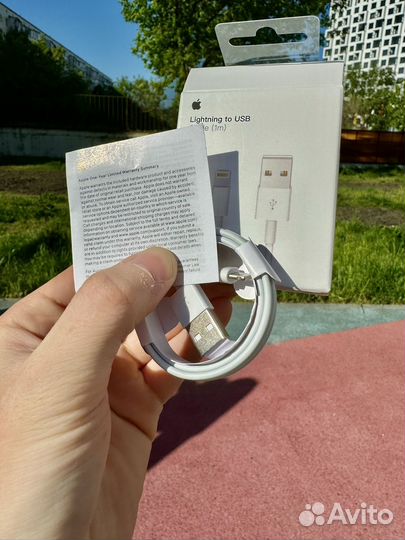 Кабель apple lightning usb новый