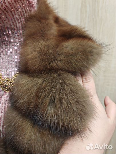 Воротник соболь