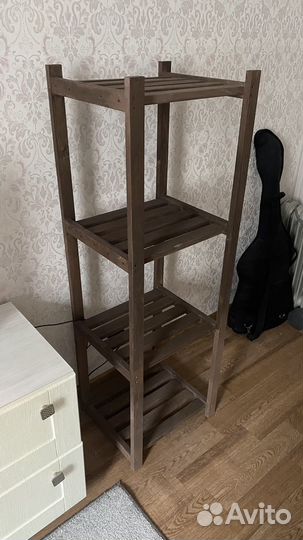 Стеллаж IKEA деревянный