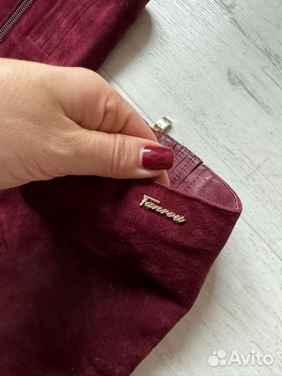 Зимние женские сапоги 38 натуральная замша