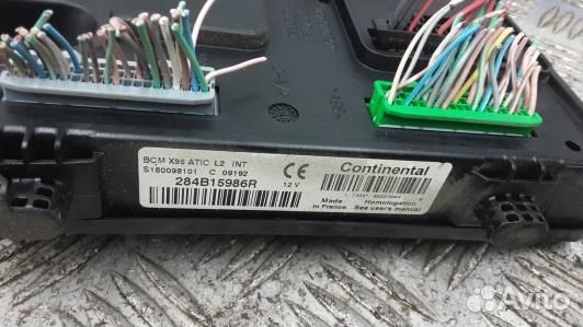 Блок комфорта renault megane 3 (9BR03M301)