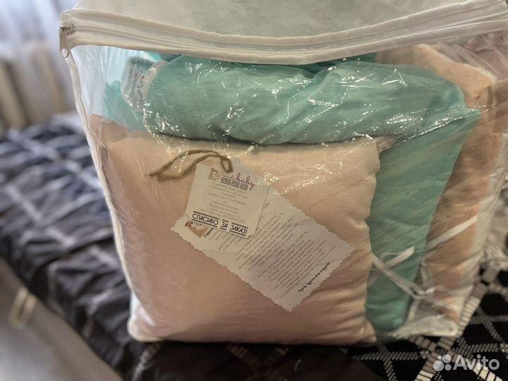 Бортики в кроватку