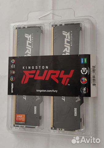 Оперативная память Kingston DDR5 6000 16GB (2x8Gb)