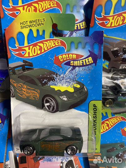 Hot wheels машинки меняющие цвет от воды