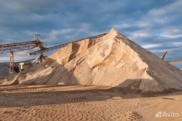 Песок карьерный