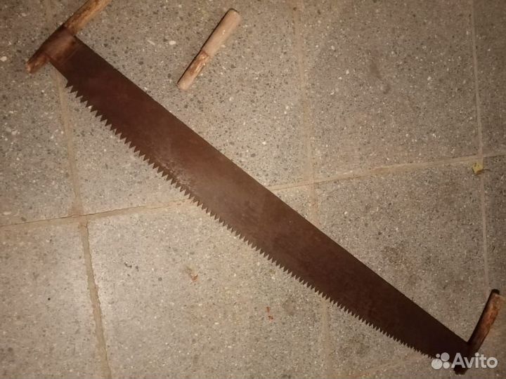 Пила двуручная по дереву