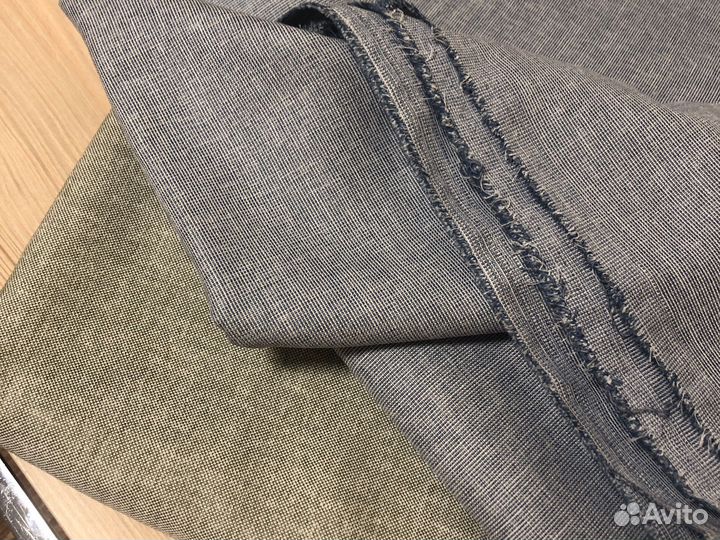 Ткань плательно-костюмная под лен
