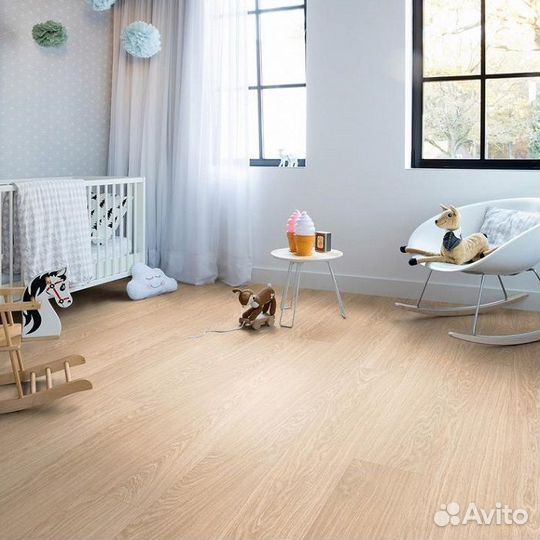 Пвх-плитка Quick-Step Livyn Дуб чистый pucl40097