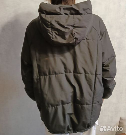 Куртка бомбер черная