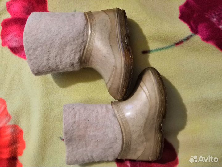Валенки с галошами, р. 23