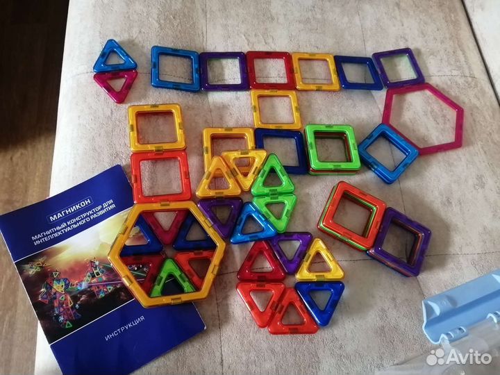 Магнитный конструктор бу