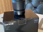 Объектив Nikkor 50mm 1.8 S (Z) гарантия 05.09.22 объявление продам