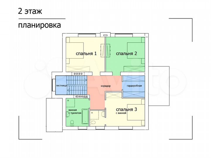 Дом 198 м² на участке 10 сот.