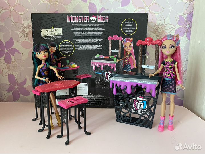 Наборы monster high / ever after high / barbie