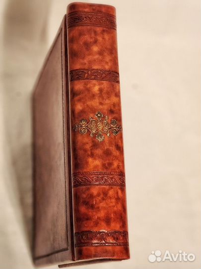 Итальянский кожаный фотоальбом «Ромео и Джульетта»