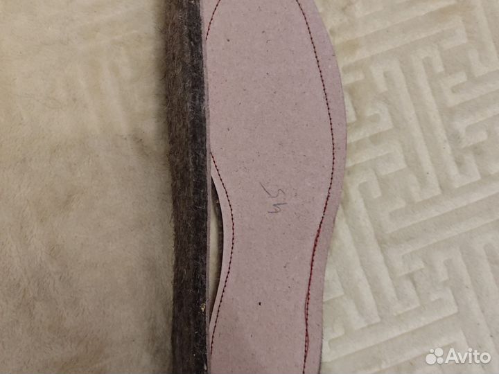 Стельки войлочные