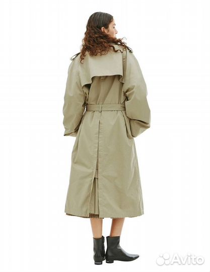 Плащ тренч женский двухсторонний