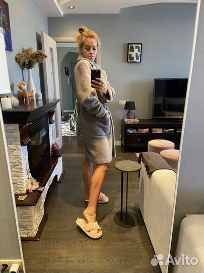 Шуба шерстяная