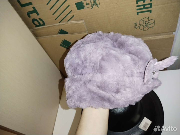Шапка зимняя меховая женская искуственный мех