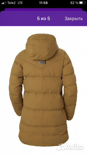 Helly Hansen Пальто W adore puffy parka