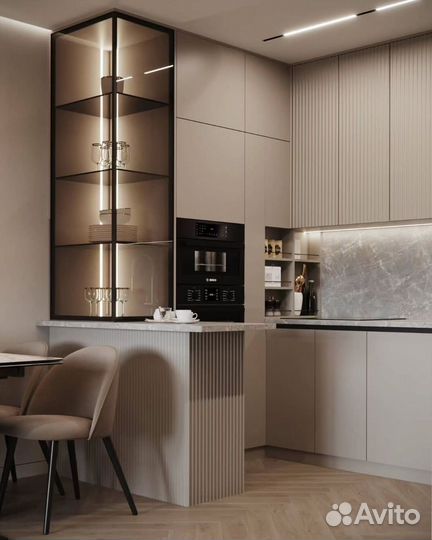 Красивый гарнитур для кухни