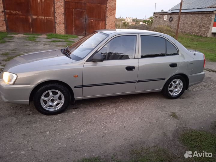 Hyundai Accent 1.5 МТ, 2007, 233 333 км