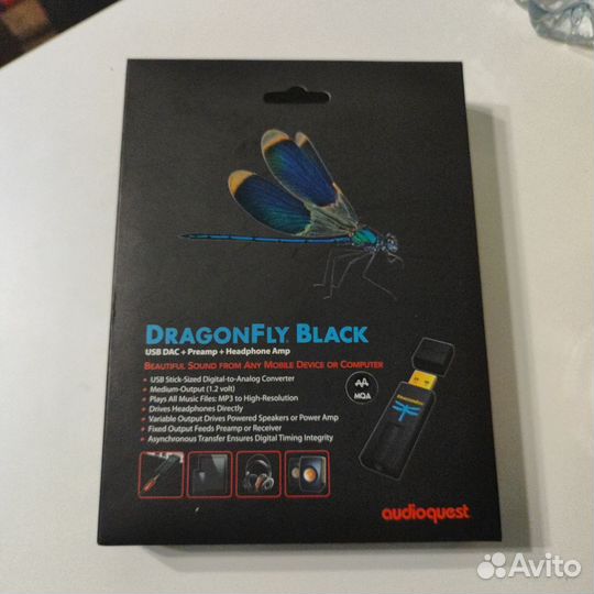 Внешний цап Audioquest Dragonfly Black