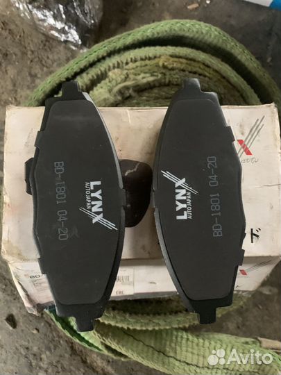 Тормозные колодки задние Chevrolet Lanos