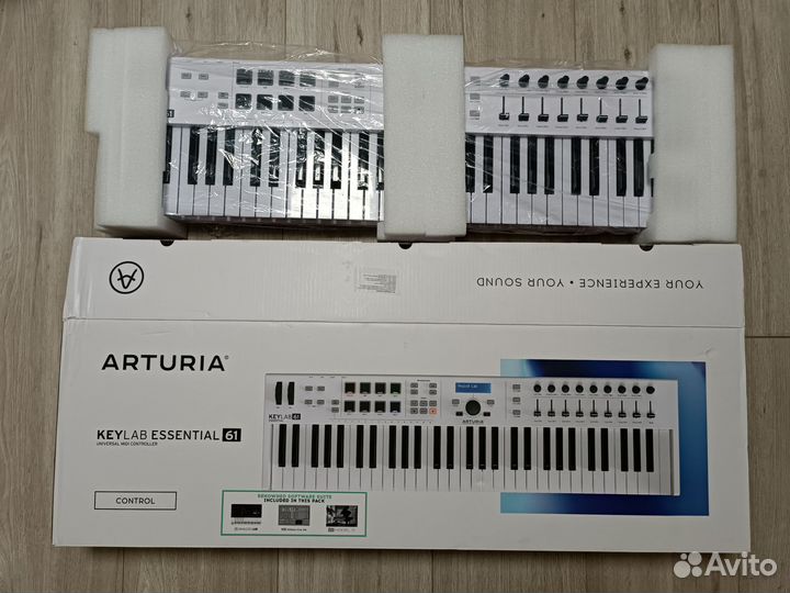 Виртуальный синтезатор-Arturia KeyLab Essential 61