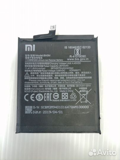 Разбор Xiaomi MI 9SE (MI 9 SE)