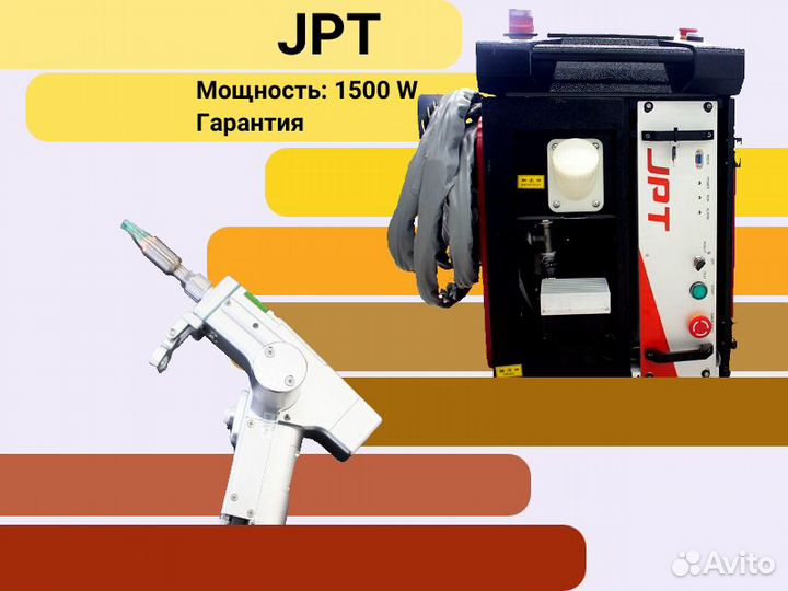 Лазерная сварка Trio JPT 1500W