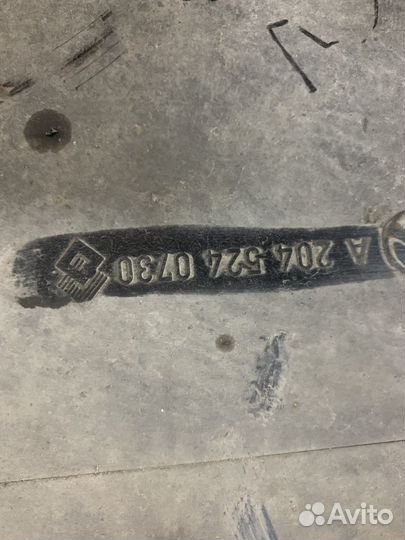 Защита двигателя Mercedes-Benz C-Class W204