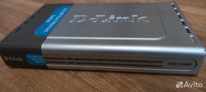 Сетевой коммутатор D-Link DES-1008D