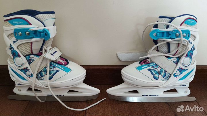 Коньки 26-30 размер (регулируется)
