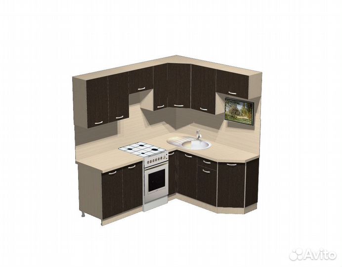 Кухня угловая