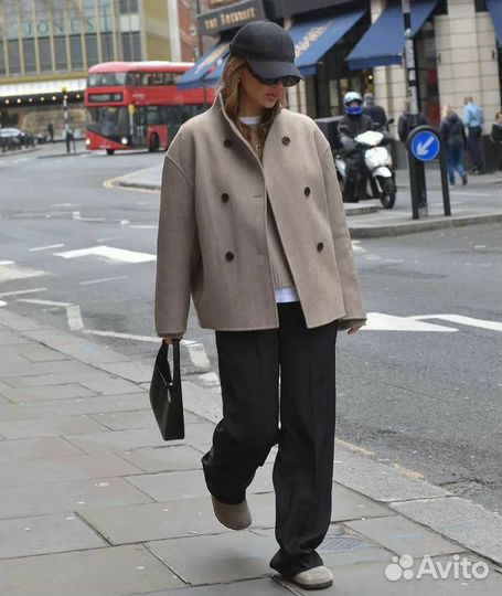 Тренч полупальто